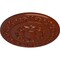 Ekena Millwork Sydney Ceiling Medallion (Fits Canopies up to 5 3/4"), Hand-Painted Firebrick, 27 3/4"OD x 2"P CM27SYFIF - alternate 4